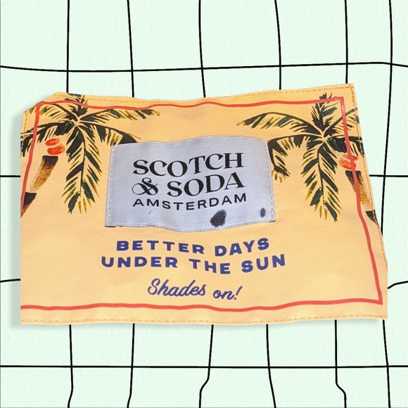 Scotch & Soda All-over Printed Loose-Fit Jacket Size Small - Picture 11 of 16